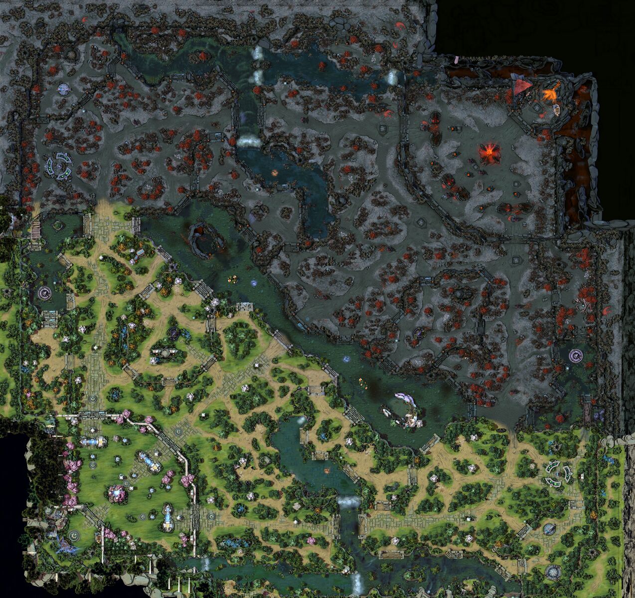 Dota 2 Map